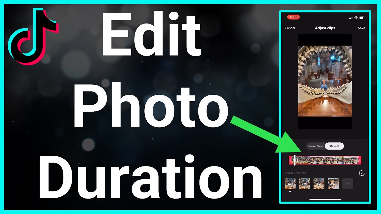 how to edit duration of photos on tiktok on phone 2022