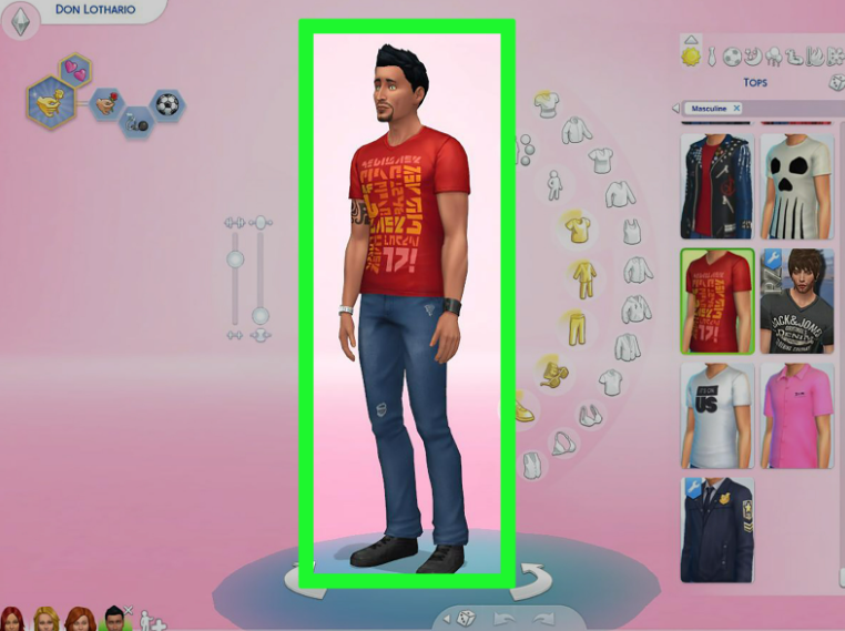 how to edit sims body in sims 4