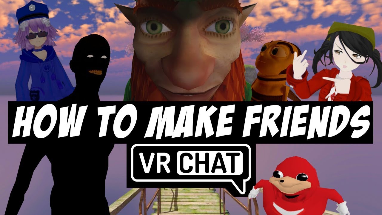 how to add friends on vr chat