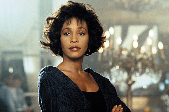 how old was whitney houston in the bodyguard