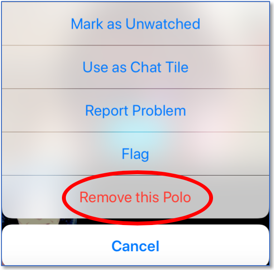 how to delete marco polo profile