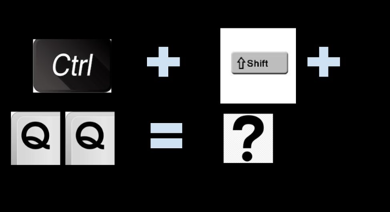 what does ctrl shift qq do
