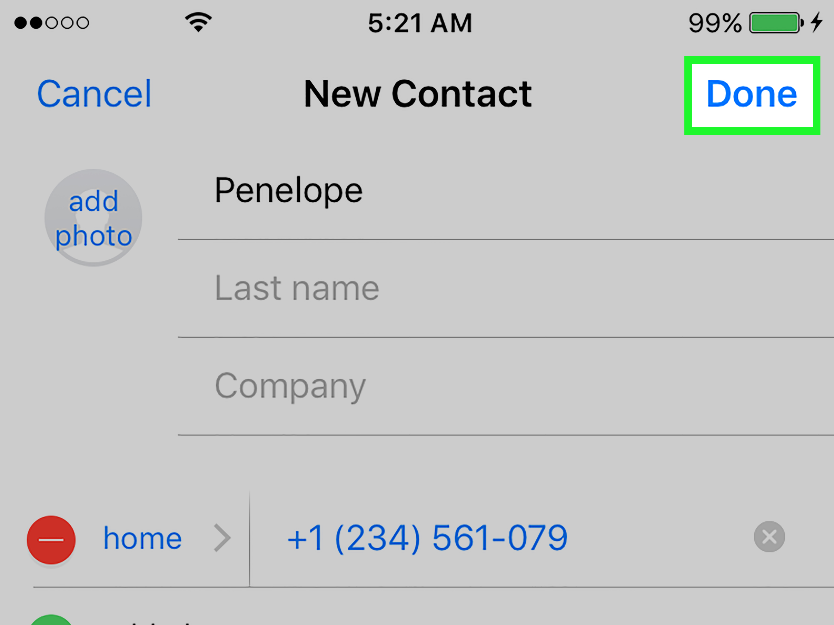 how to see recently added contacts on iphone