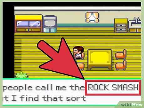 pokemon emerald rock smash