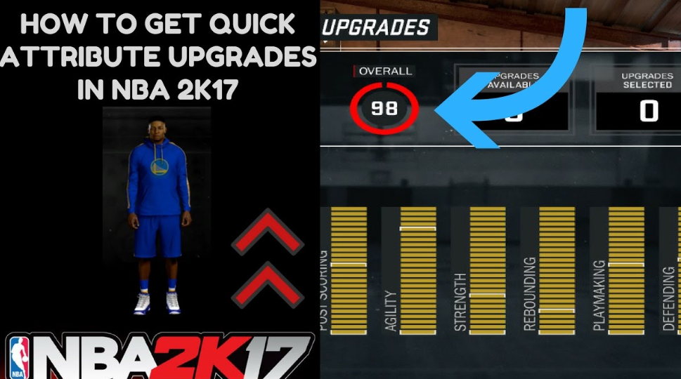 how to get upgrades in nba 2k17