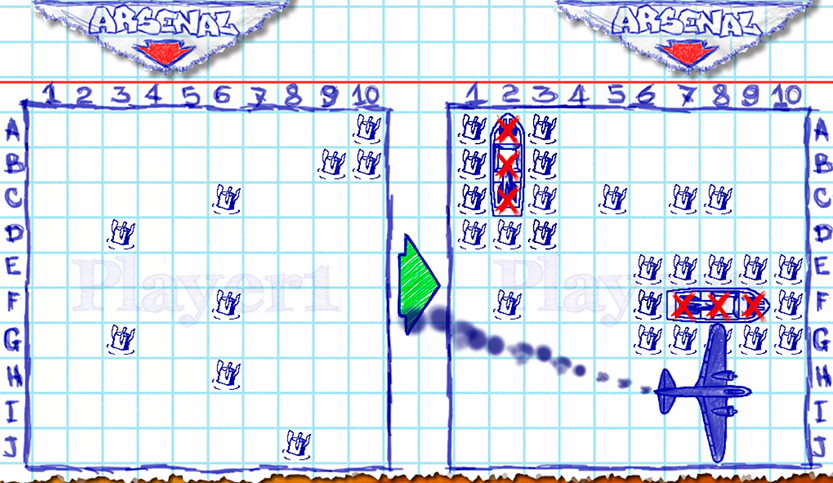 game pigeon sea battle layouts 10x10