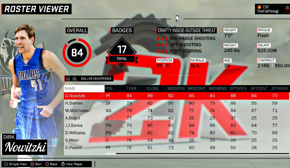 how to use a custom roster in nba 2k17