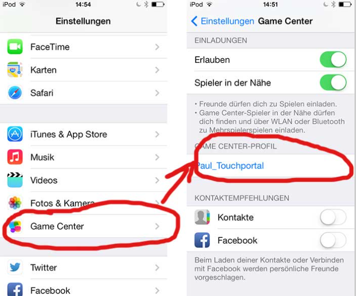 how to change game center name