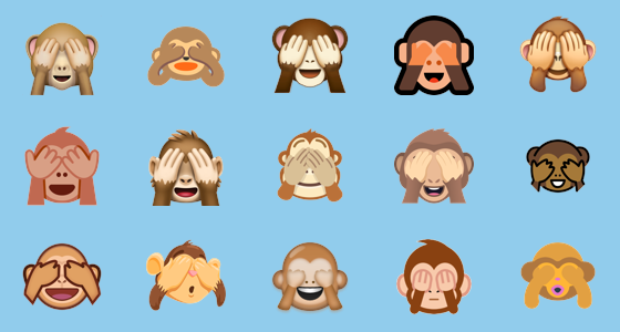 what does the monkey emoji mean