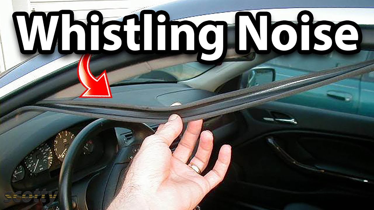 how to fix whistling noise from car air vent