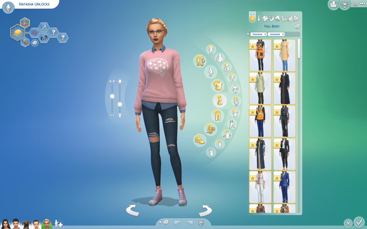 full edit mode sims 4