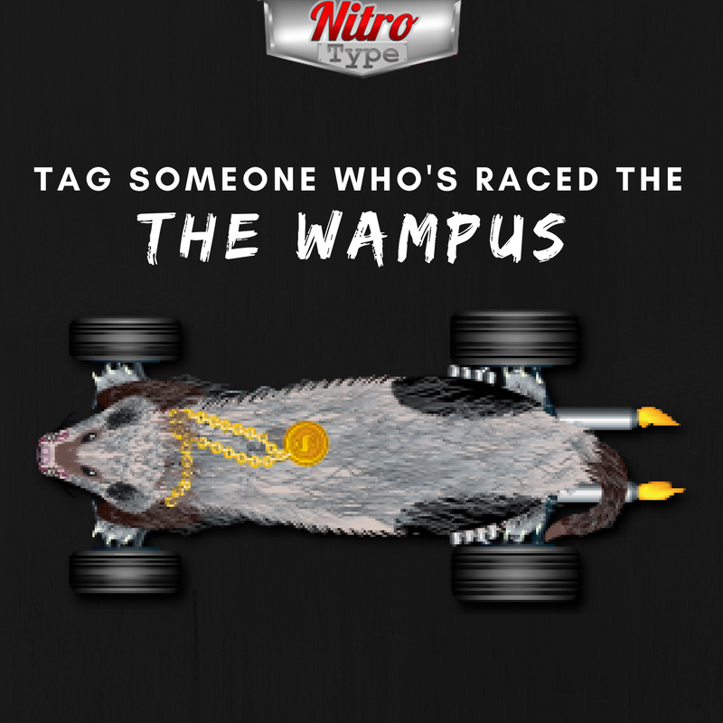 how rare is the wampus in nitro type