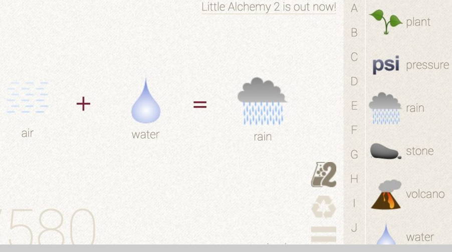 how to make acid rain in little alchemy