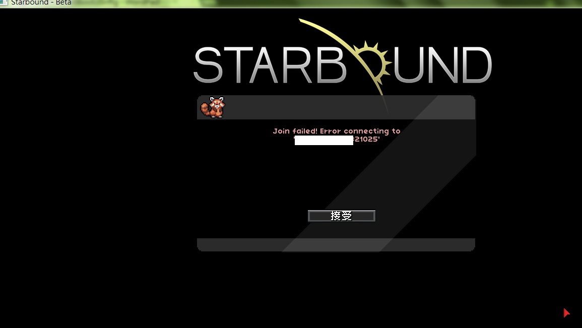starbound join failed error connecting