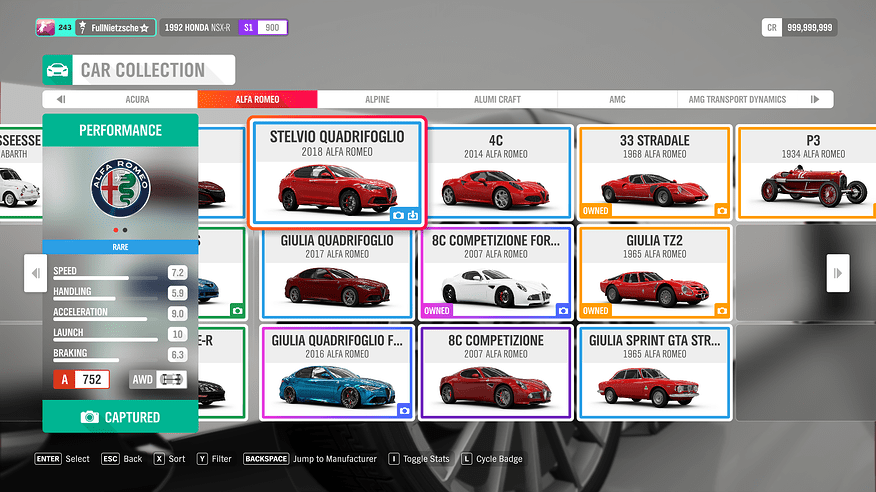 how to gift cars in forza horizon 4