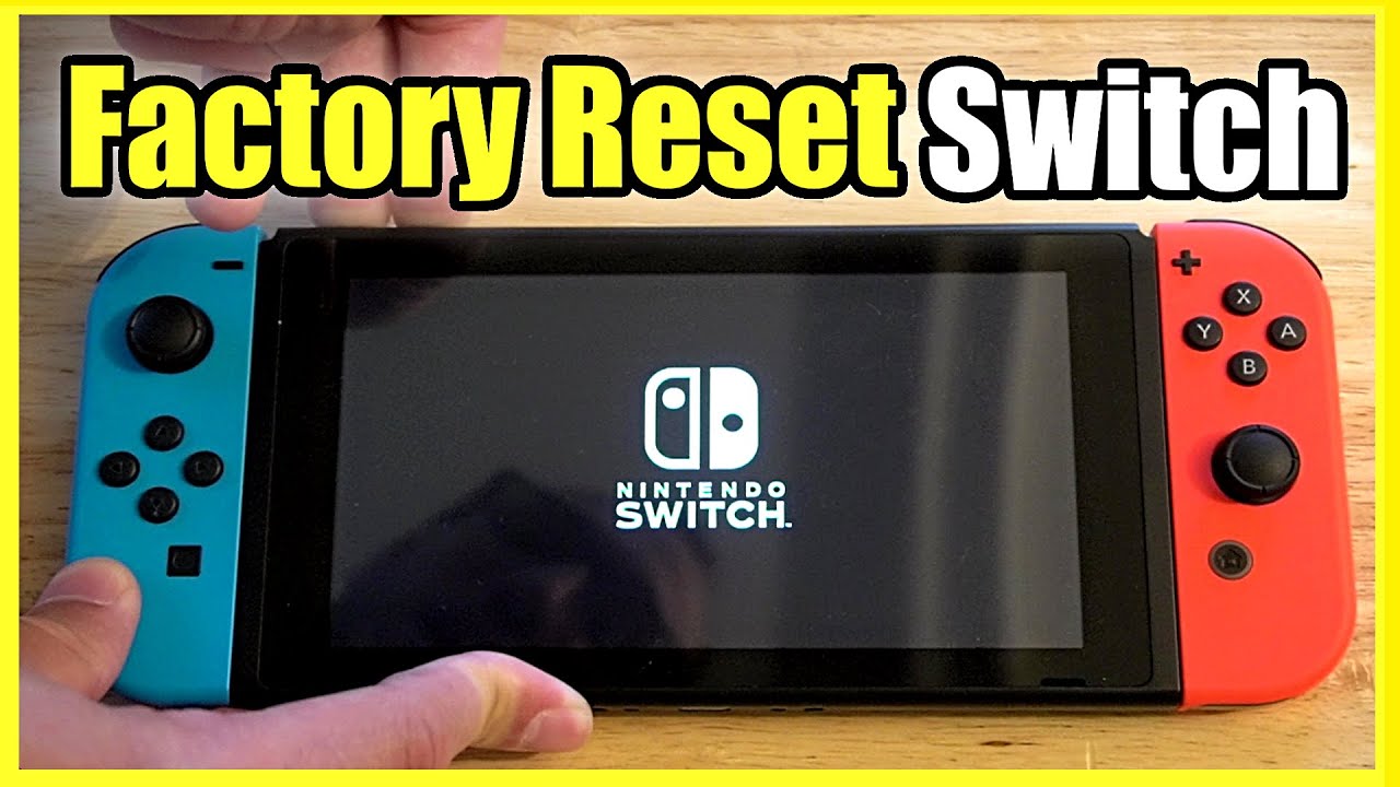 how to restart a nintendo switch