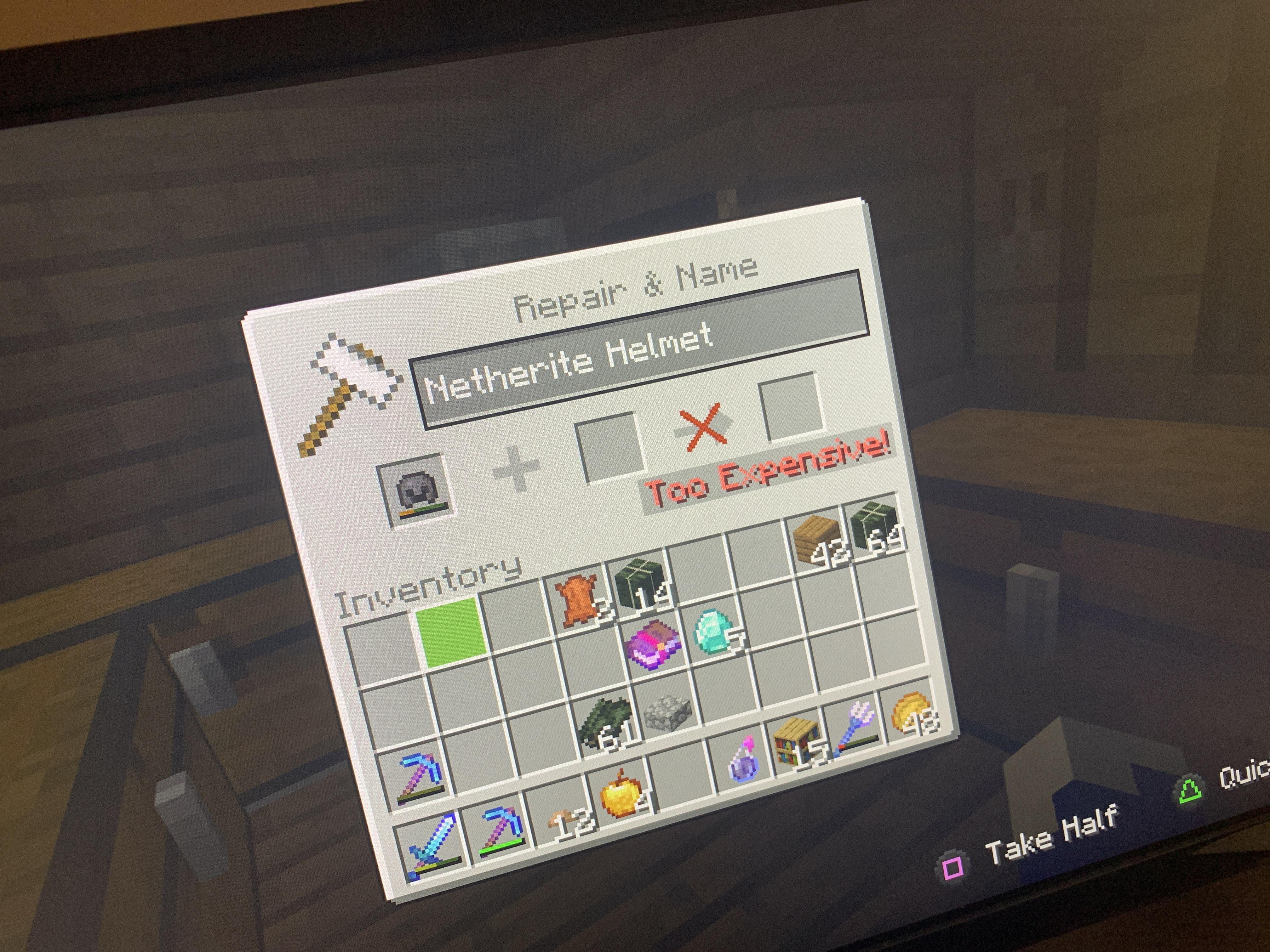 how to repair tools in minecraft