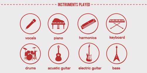 how many instruments can bruno mars play