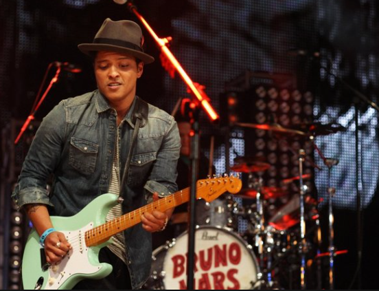 how many instruments can bruno mars play