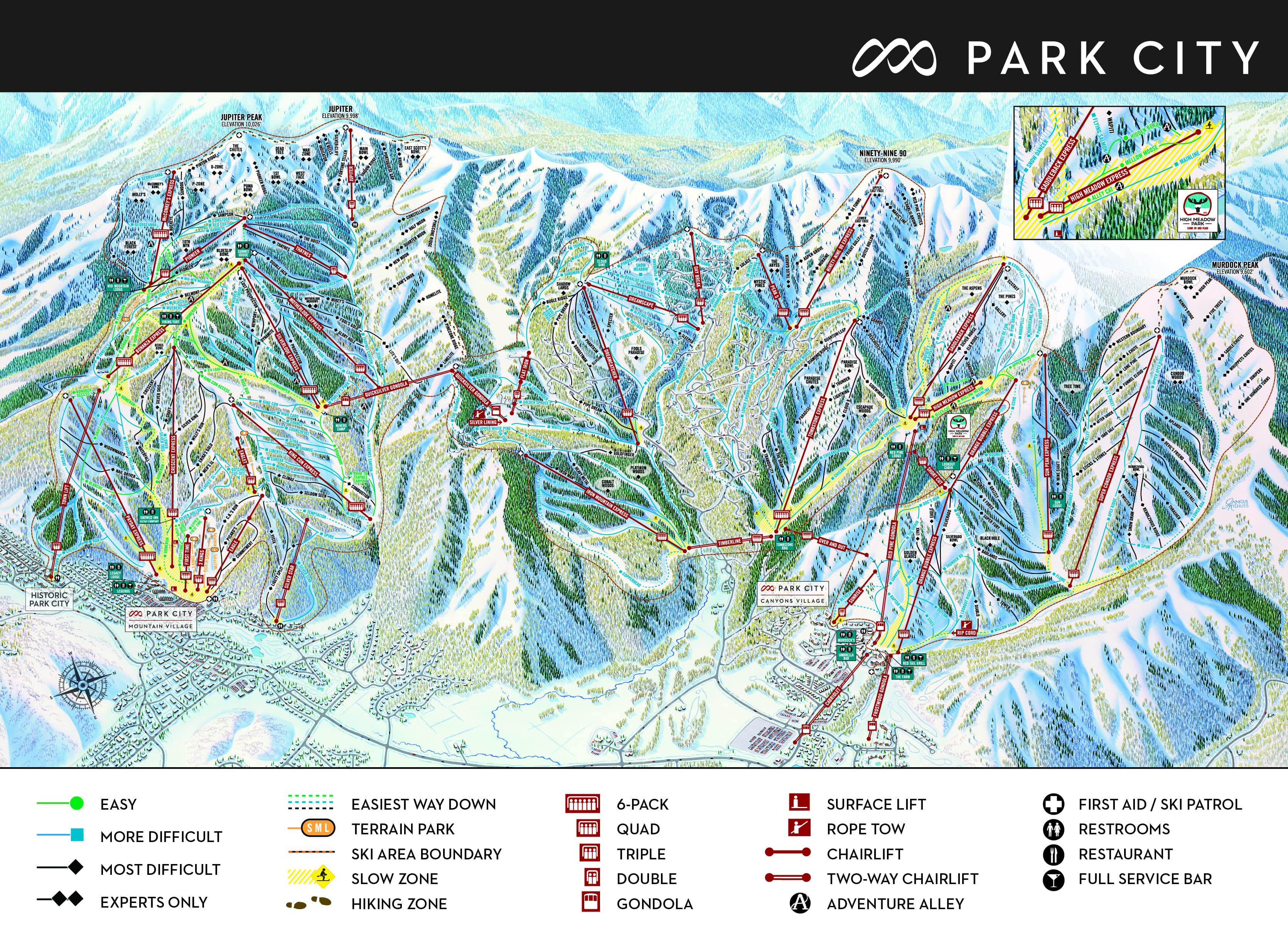 altitude of park city utah