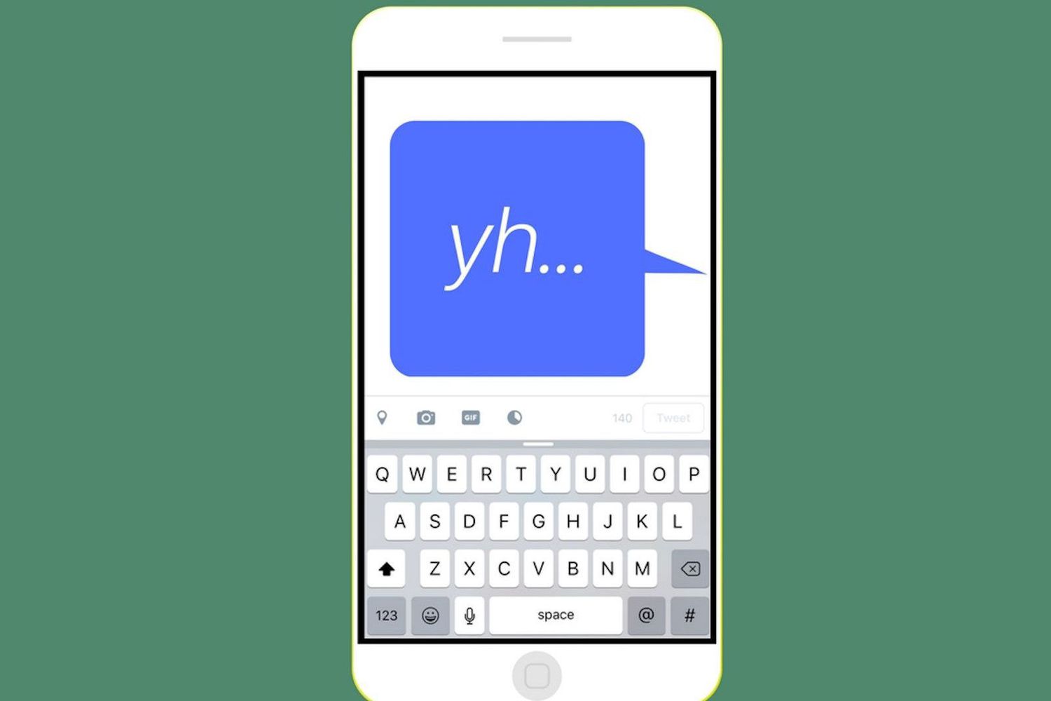 yh meaning in text