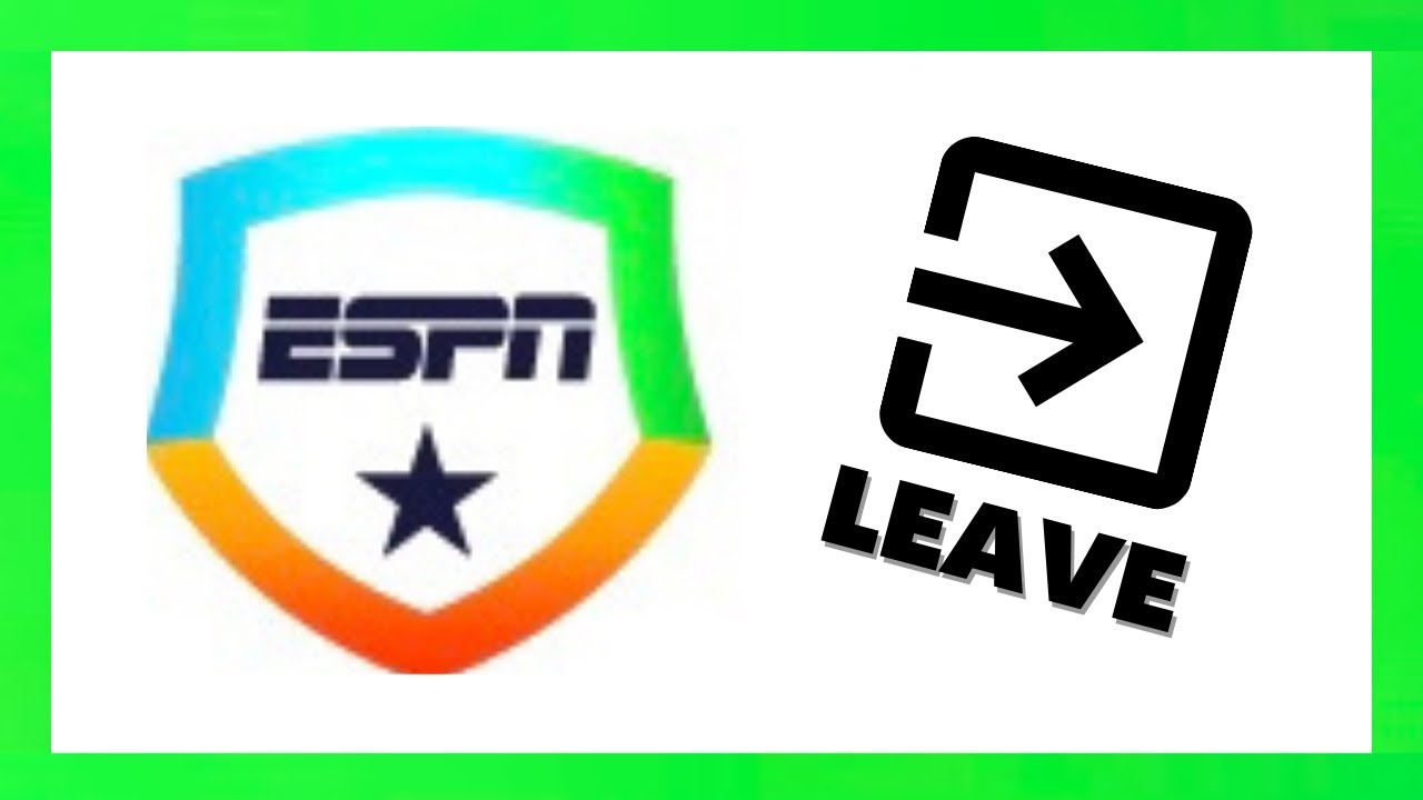 how to leave espn fantasy league