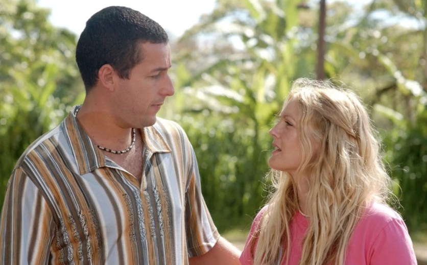 how many movies have adam sandler and drew barrymore done together