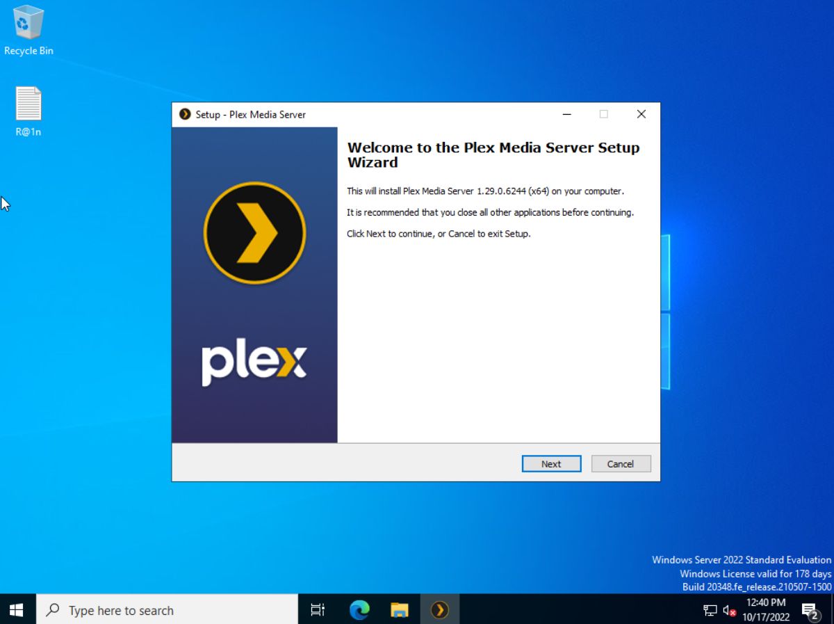 move plex server to new computer