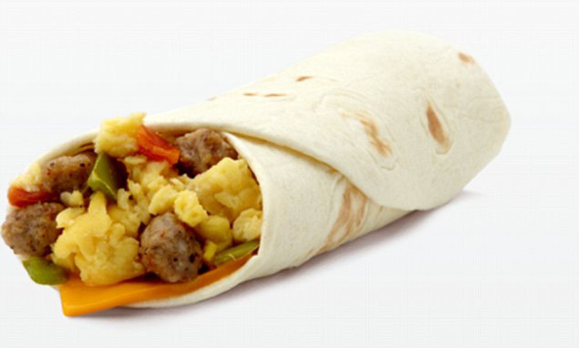 sausage burrito mcdonalds calories