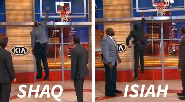 shaq vertical