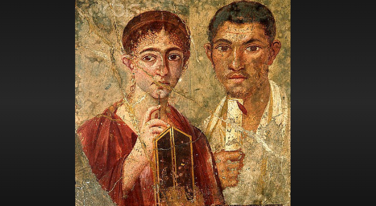 which is a good example of roman portrait painting?