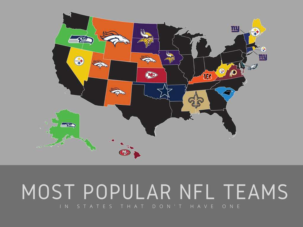 what states dont have nfl team