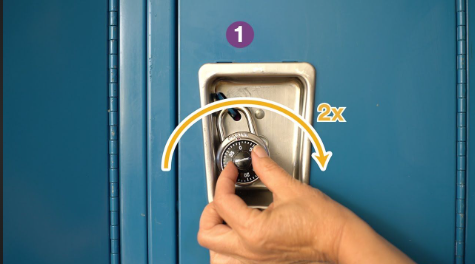 how to unlock a locker