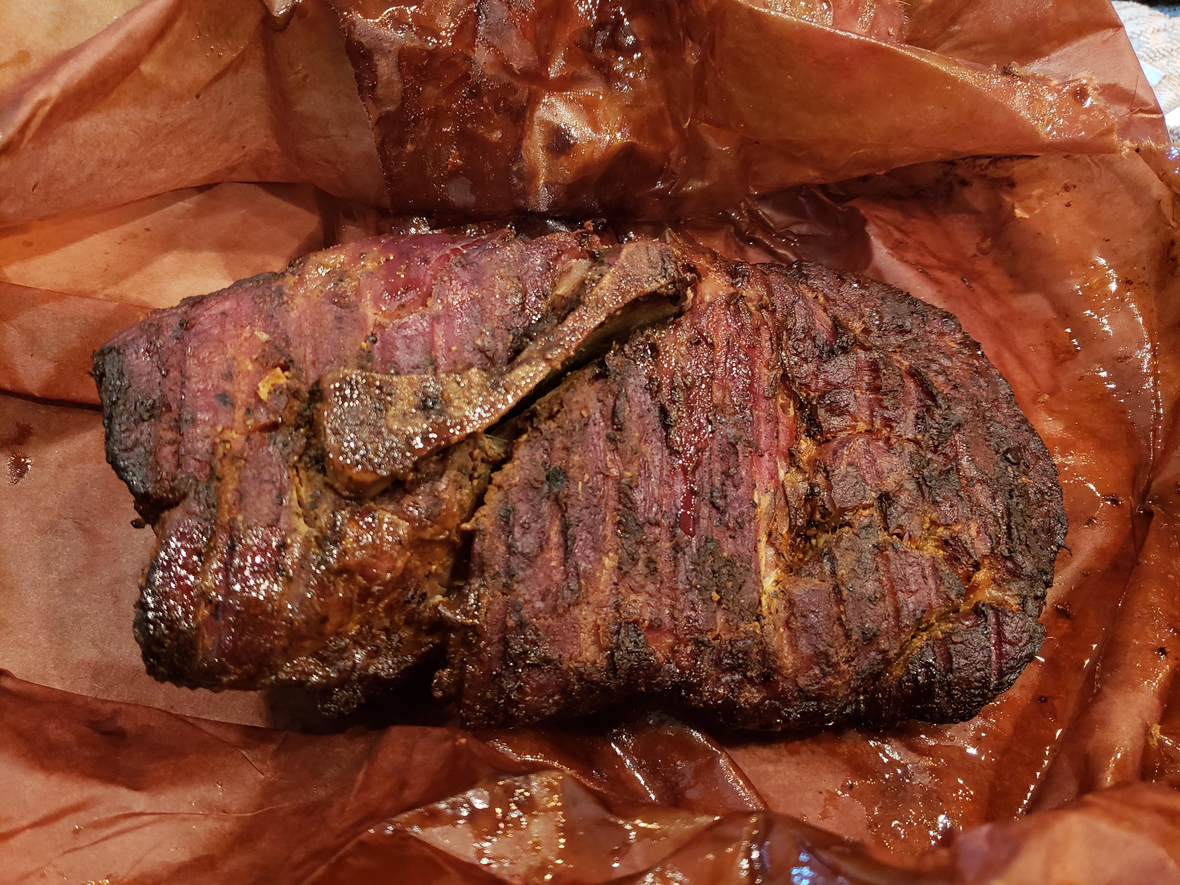 wrap pork butt in butcher paper