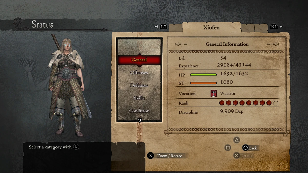 dragon's dogma vocation rank