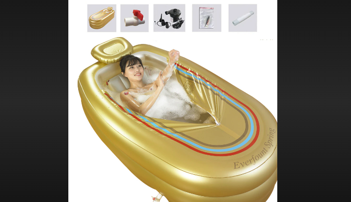 given a big enough bathtub which would float