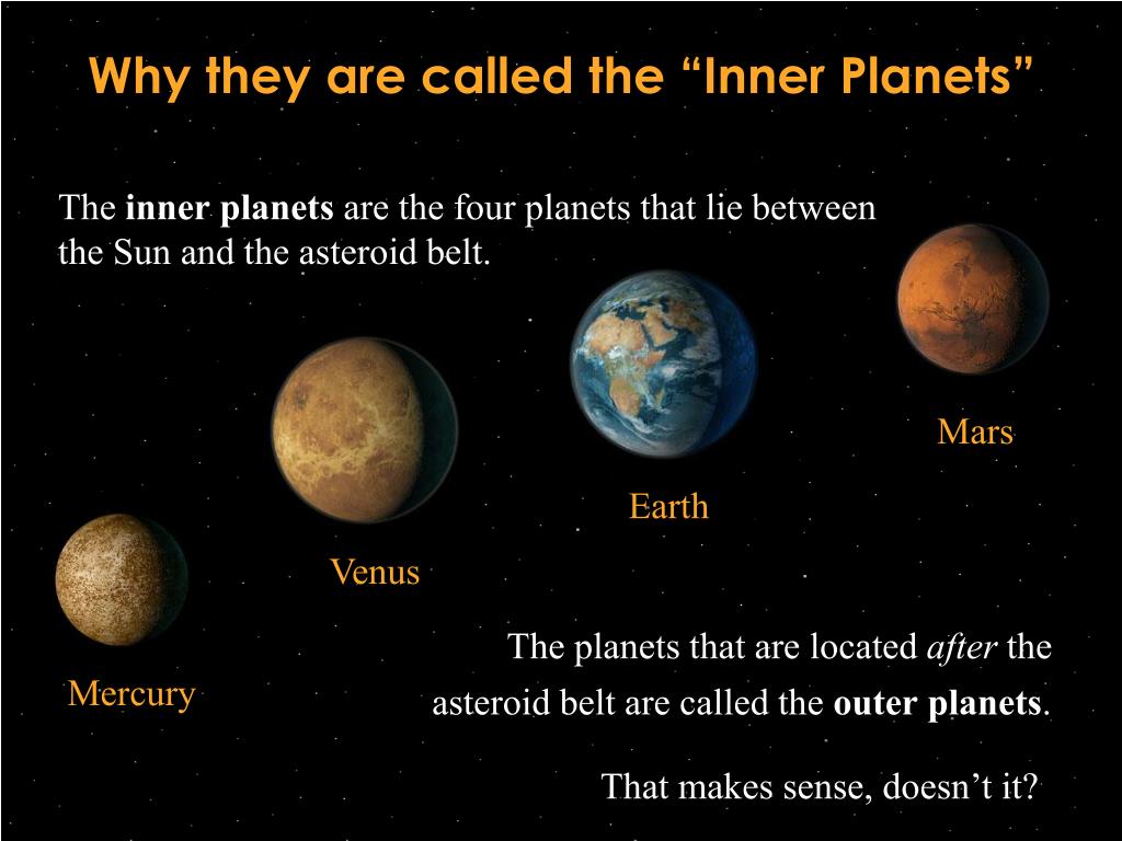 which characteristic is common to all inner planets