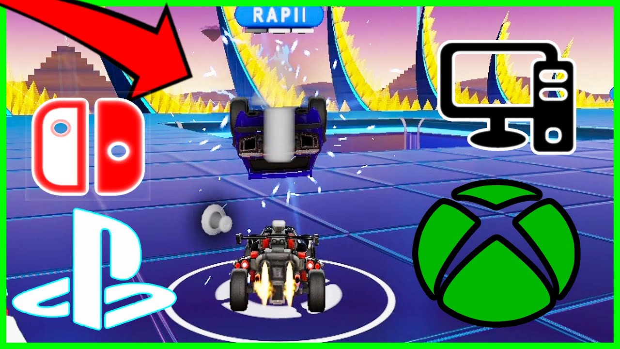 how to grab in knockout rocket league