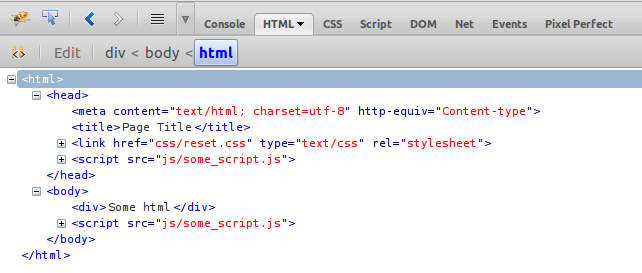 HTML Tags