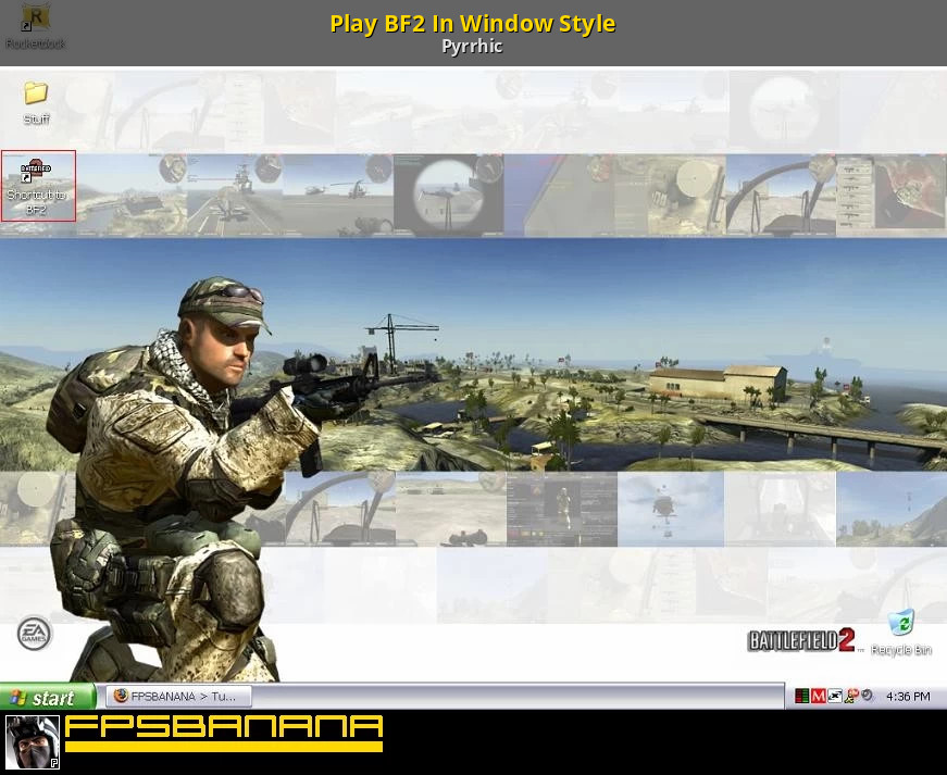 how to make battlefront 2 windowed
