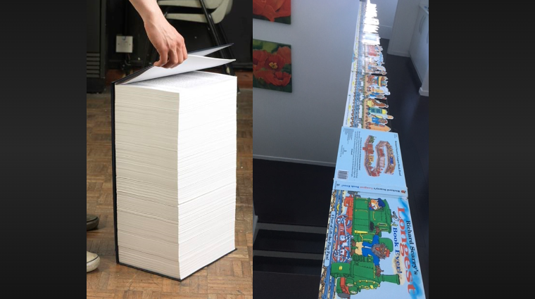 how many pages is the longest book in the world