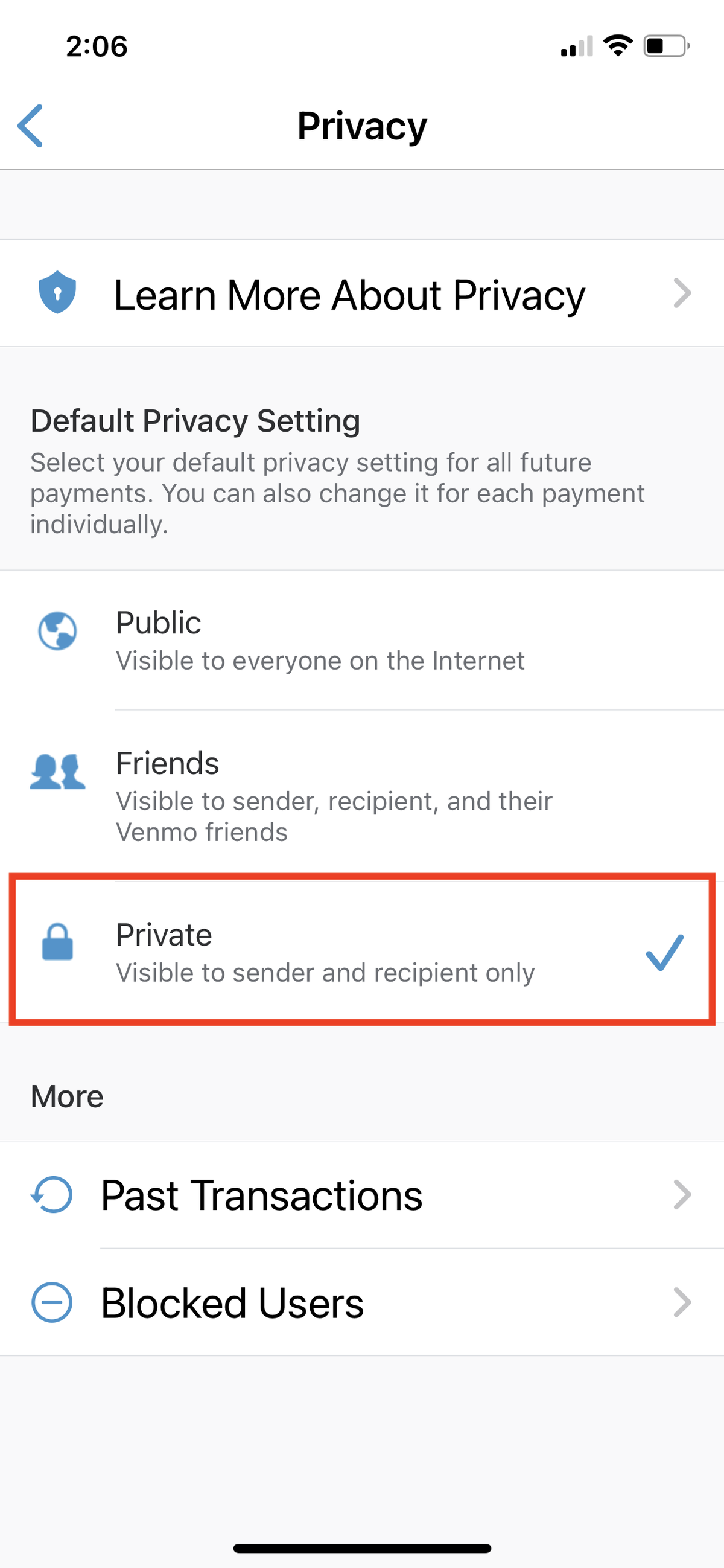 how to remove venmo profile picture