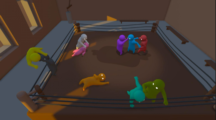 how to play gang beasts multiplayer