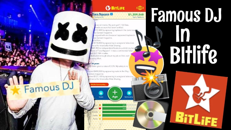 famous dj bitlife