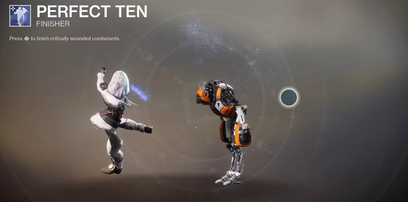 how to use finisher destiny 2