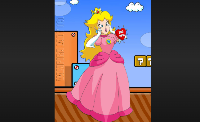 how tall is princess peach