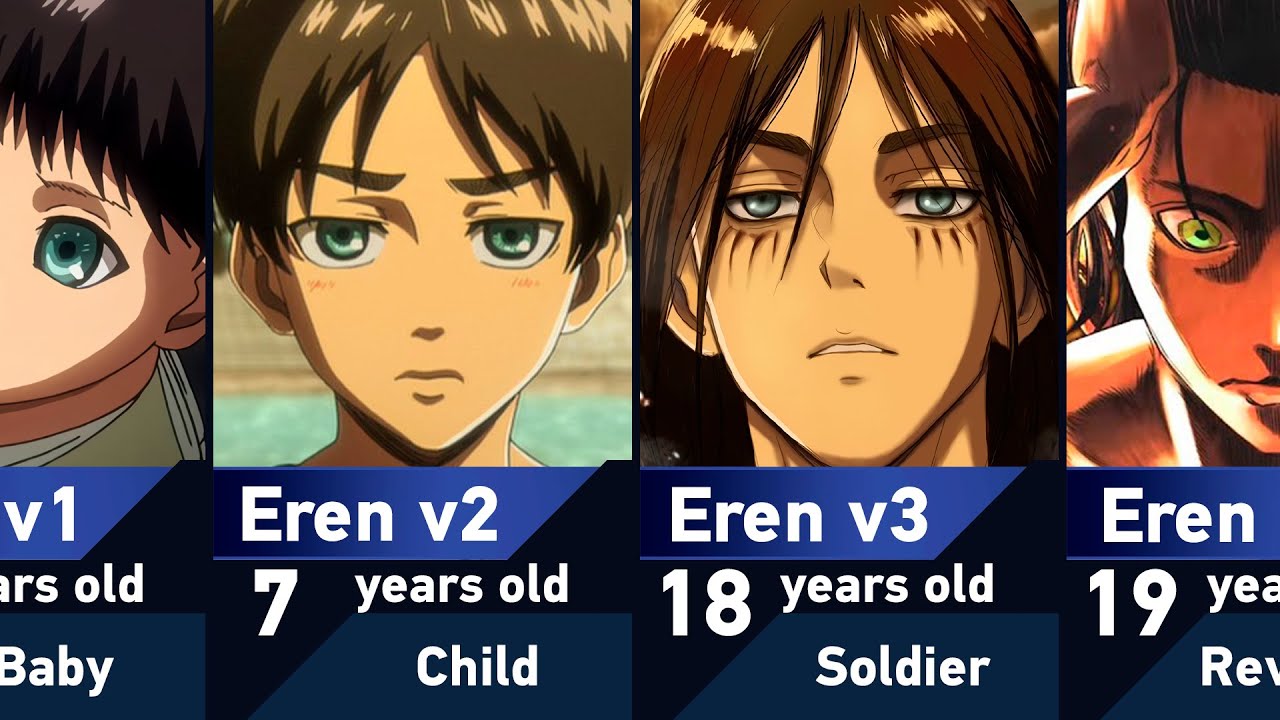 how old is eren in season 4