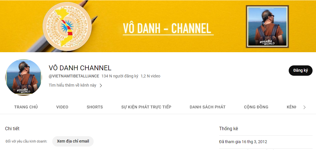 vo danh channel