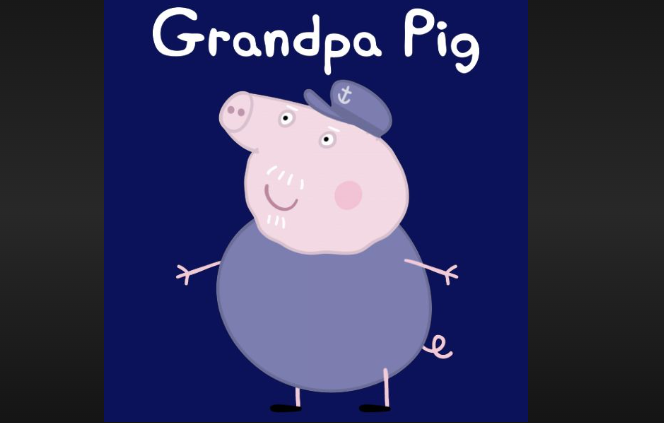 how did grandpa pig die