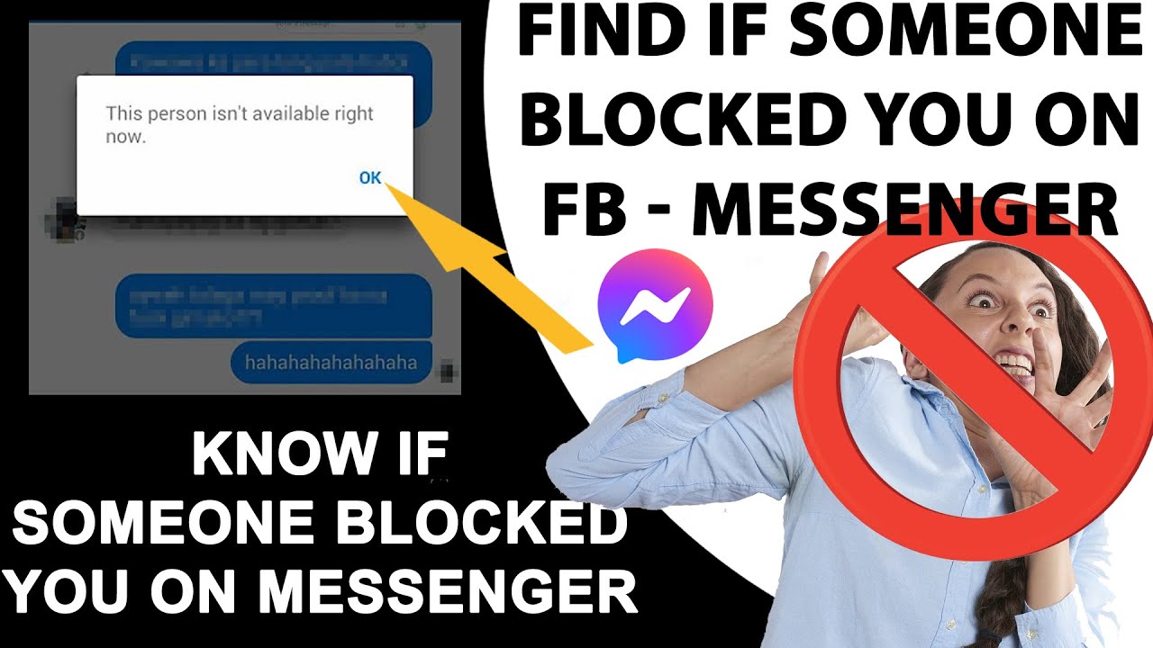 how to know if you are blocked on messenger